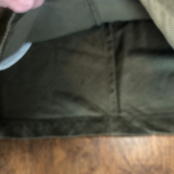 Green corduroy skirt Junior XL 14/16 - Picture 5 of 8